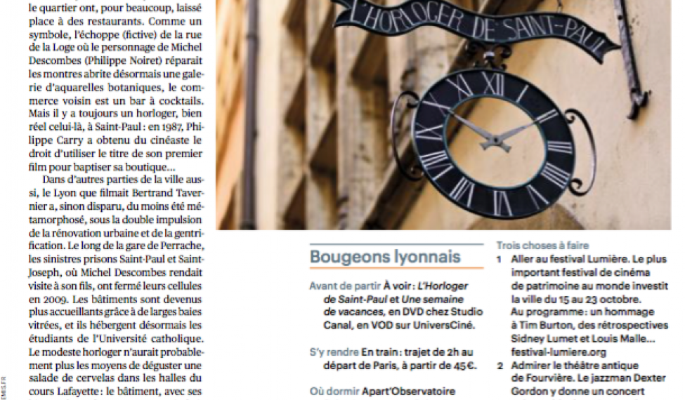 "VOYAGER AUTREMENT" sur Lyon