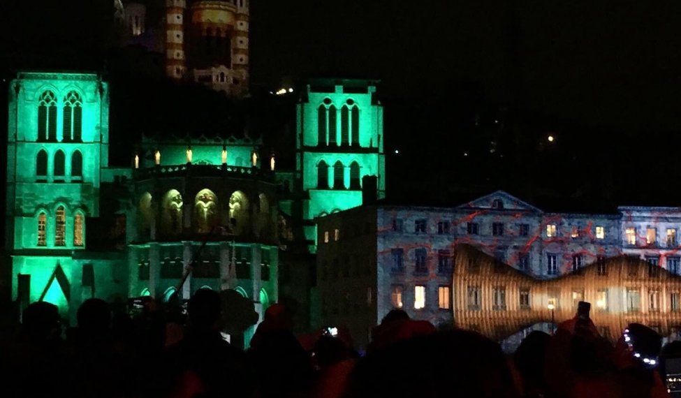 Festival of lights Lyon