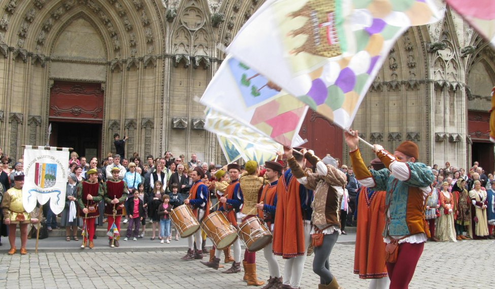 "Pennons" a festive day in the Vieux-Lyon District
